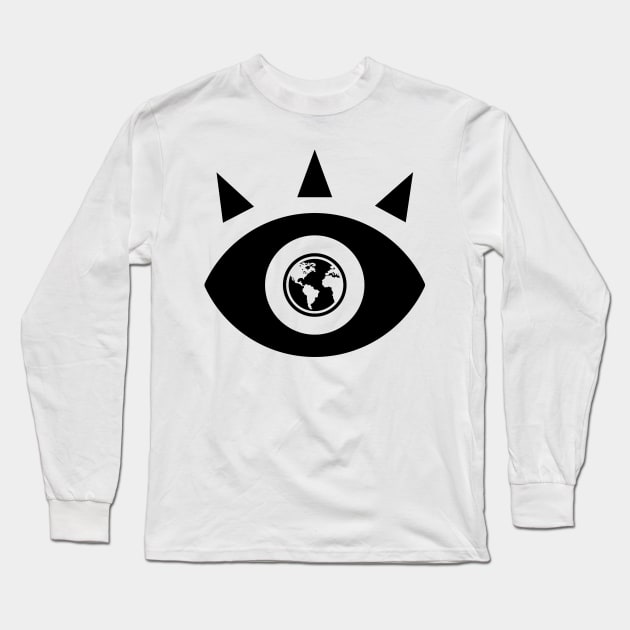 Eye world Long Sleeve T-Shirt by AsKartongs